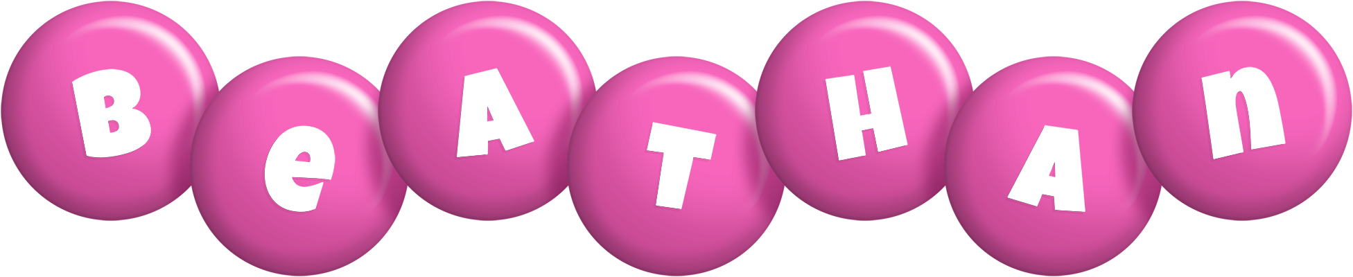 Beathan candy-pink logo