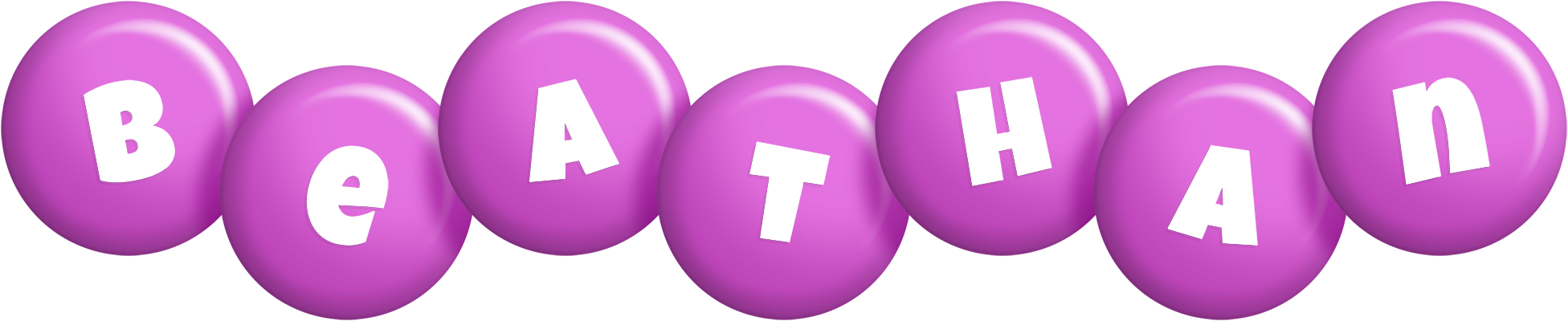 Beathan candy-purple logo