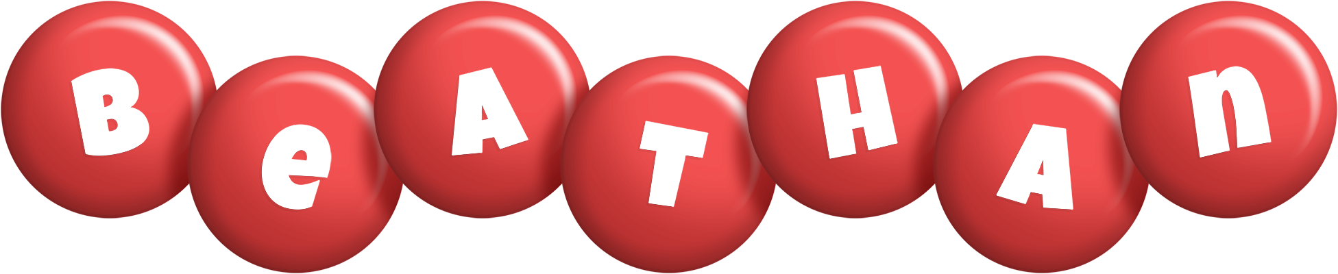 Beathan candy-red logo