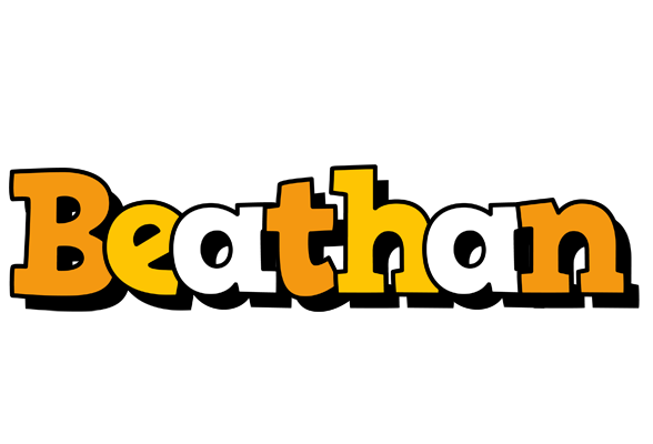 Beathan cartoon logo