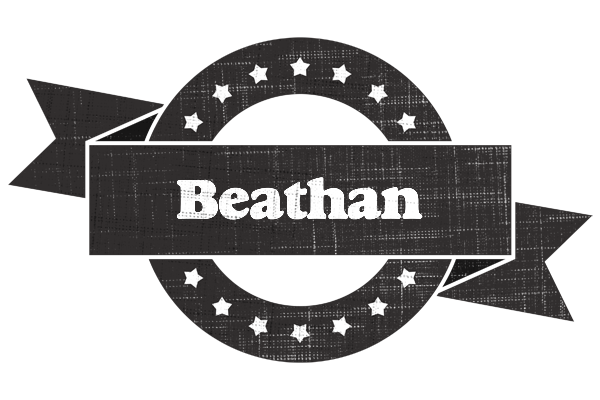 Beathan grunge logo