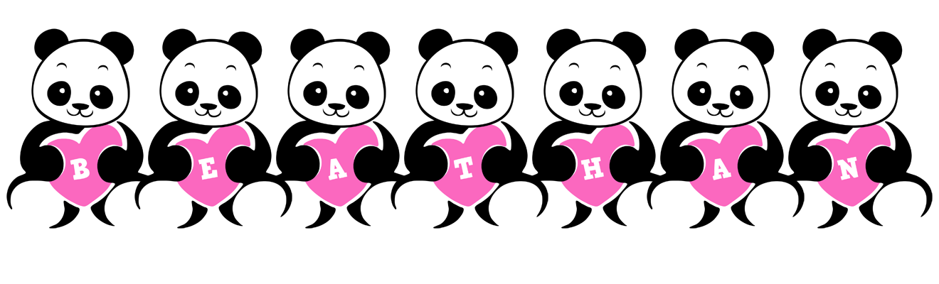 Beathan love-panda logo