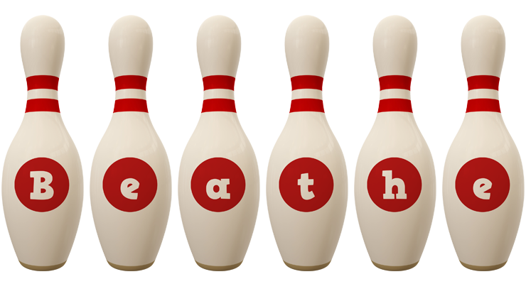 Beathe bowling-pin logo