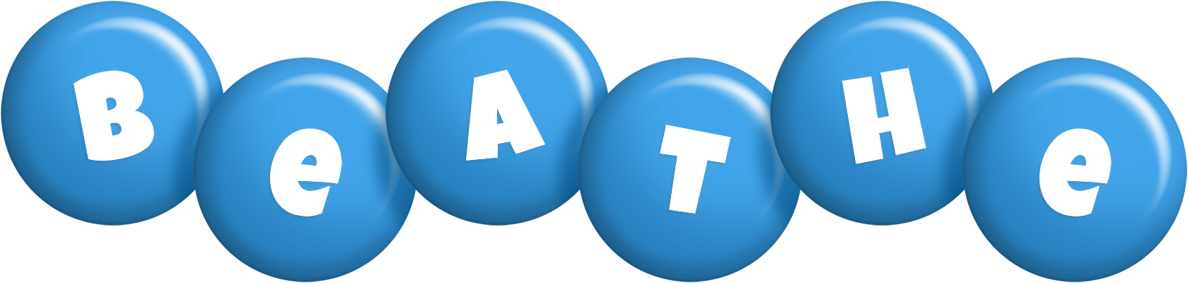 Beathe candy-blue logo