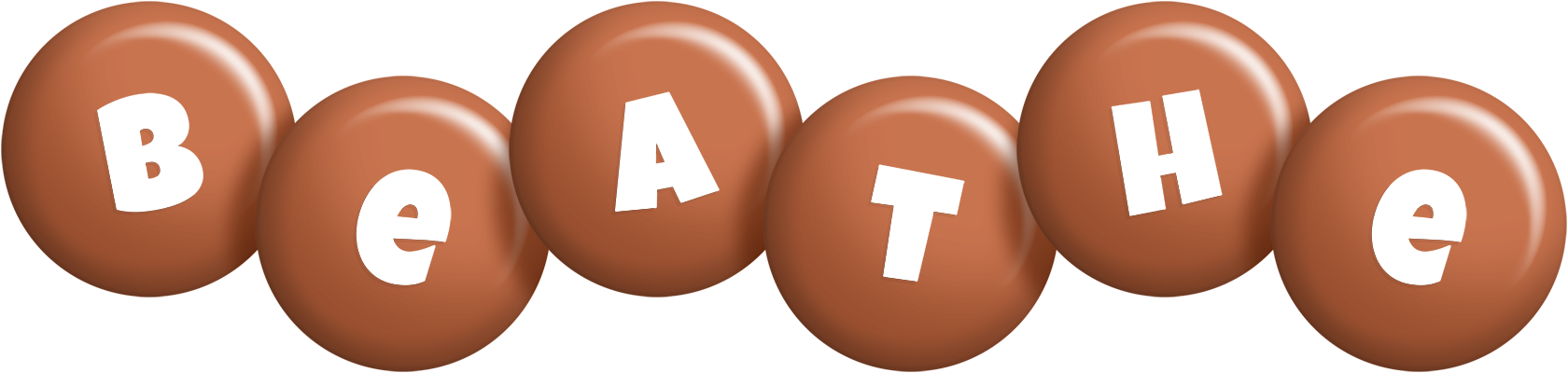 Beathe candy-brown logo