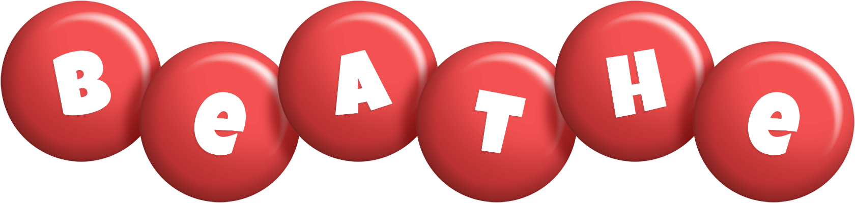 Beathe candy-red logo