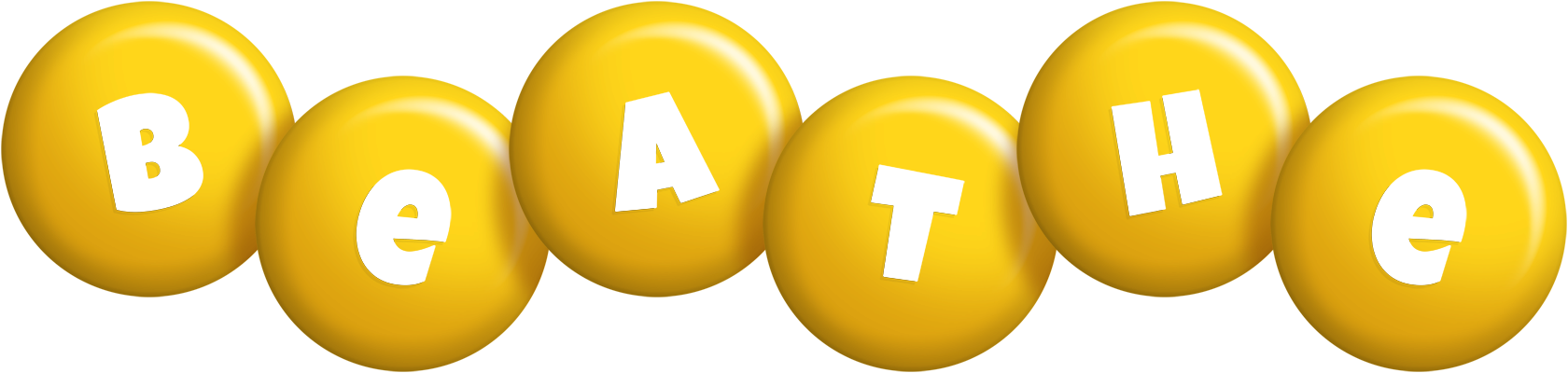 Beathe candy-yellow logo