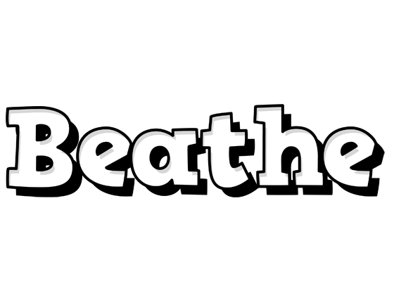 Beathe snowing logo