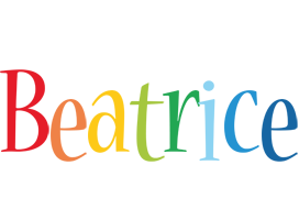 Beatrice birthday logo