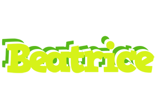 Beatrice citrus logo