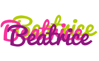 Beatrice flowers logo