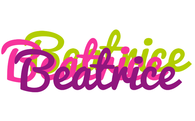 Beatrice flowers logo