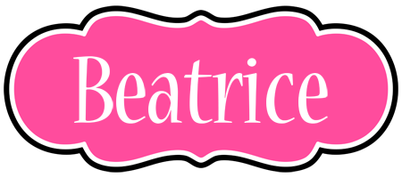 Beatrice invitation logo