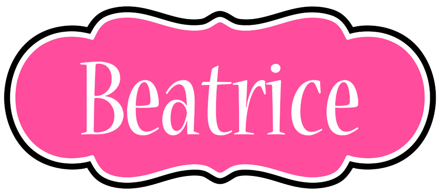Beatrice invitation logo