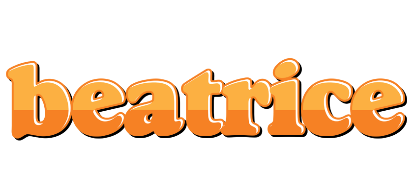 Beatrice orange logo