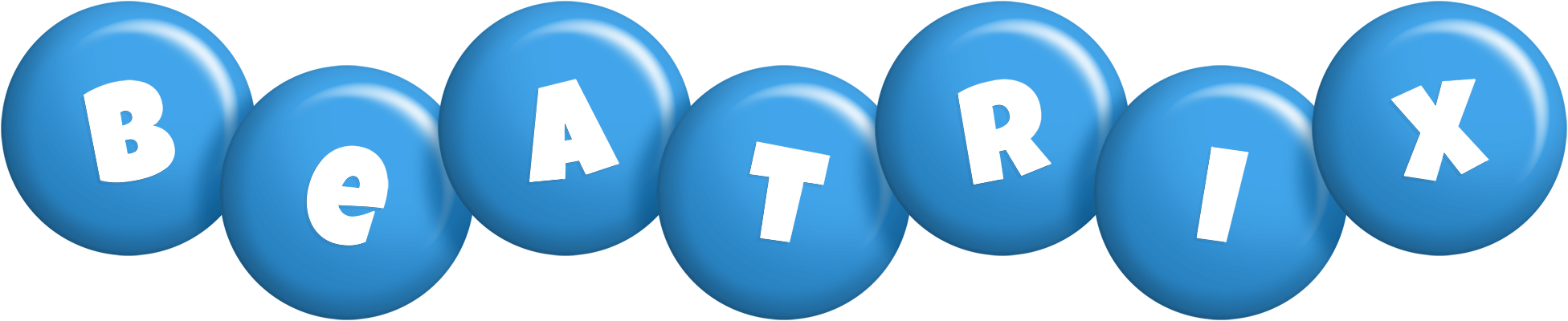 Beatrix candy-blue logo