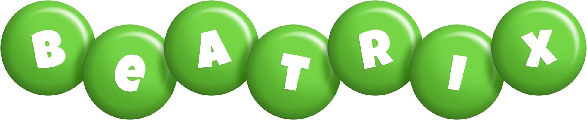 Beatrix candy-green logo