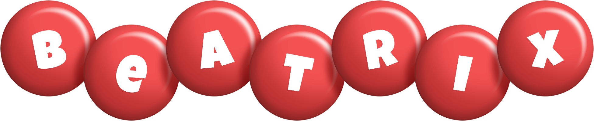 Beatrix candy-red logo