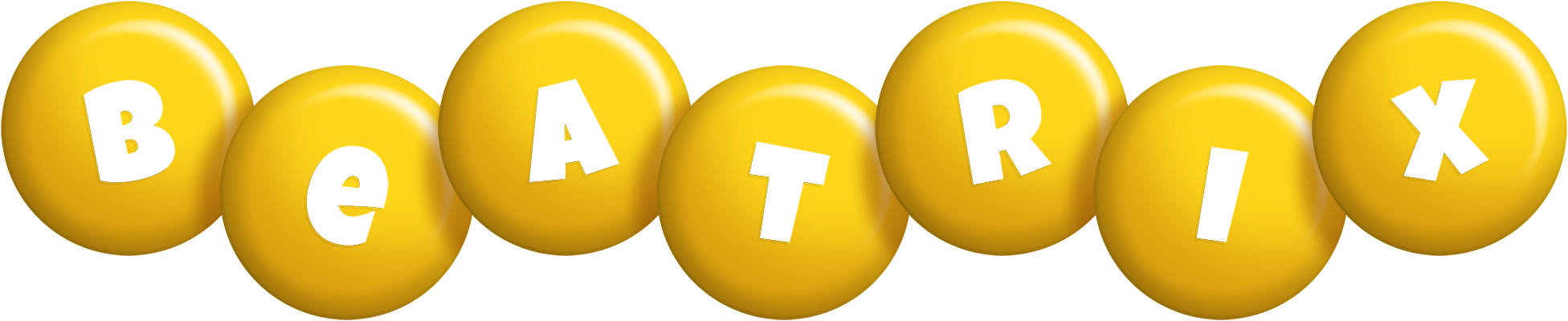 Beatrix candy-yellow logo