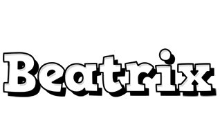 Beatrix snowing logo