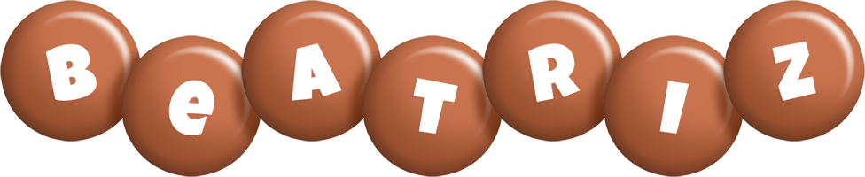 Beatriz candy-brown logo