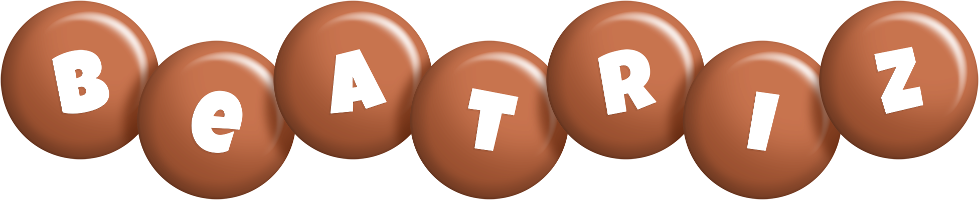 Beatriz candy-brown logo