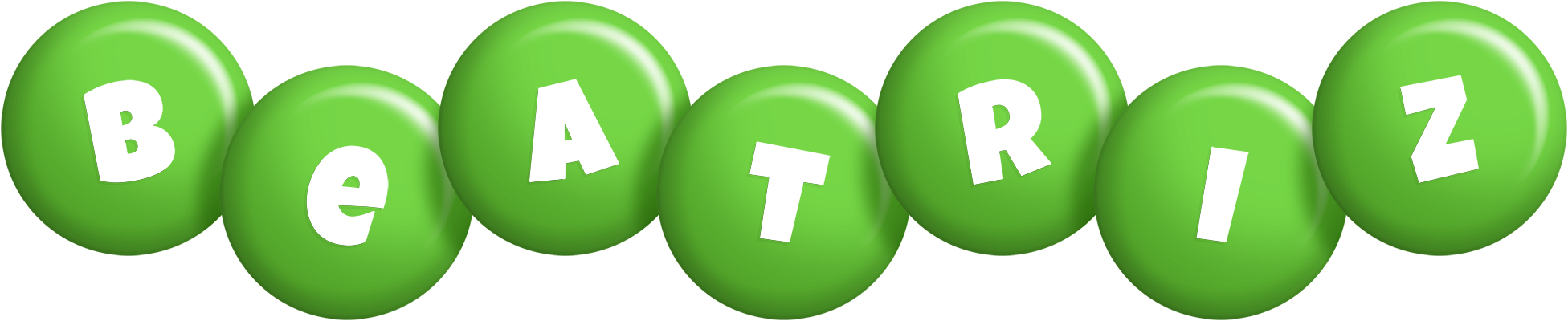 Beatriz candy-green logo