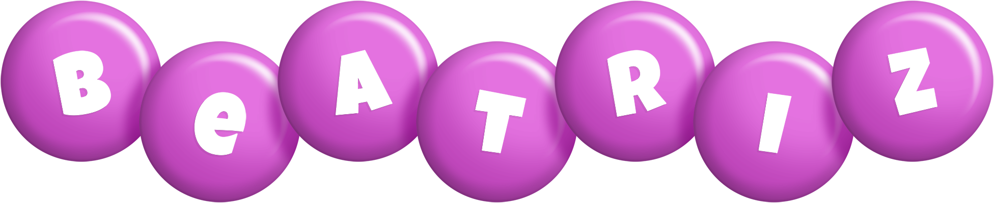 Beatriz candy-purple logo