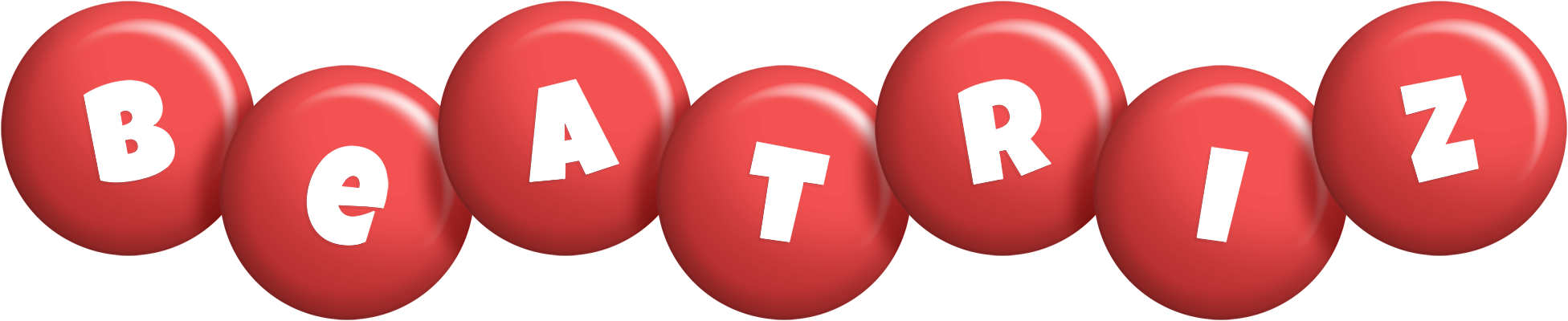 Beatriz candy-red logo
