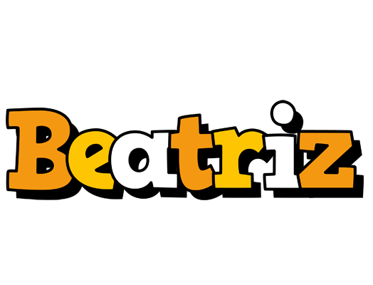 Beatriz cartoon logo