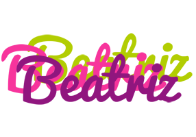 Beatriz flowers logo