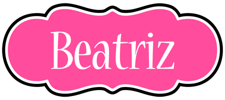 Beatriz invitation logo