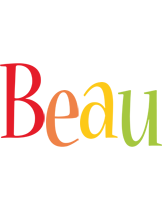 Beau birthday logo