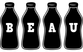 Beau bottle logo