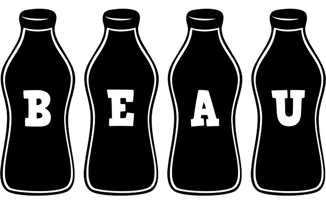 Beau bottle logo