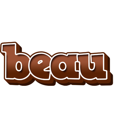 Beau brownie logo