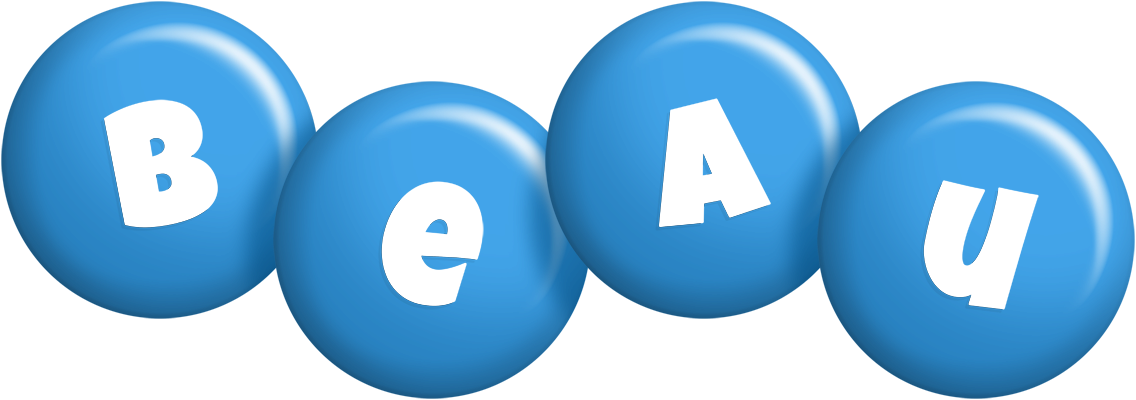 Beau candy-blue logo