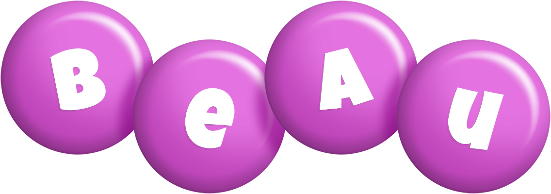 Beau candy-purple logo