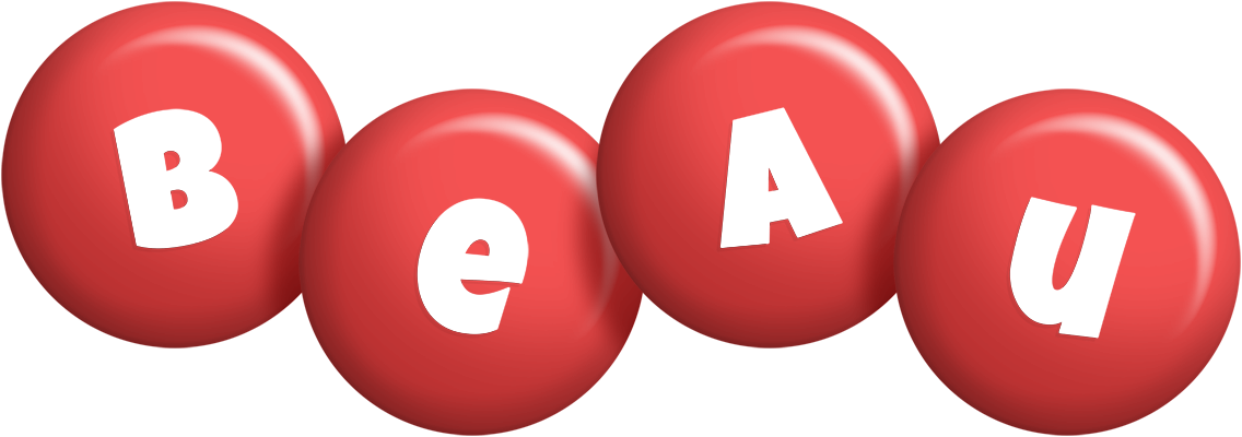 Beau candy-red logo