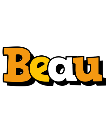 Beau cartoon logo
