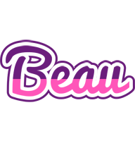 Beau cheerful logo