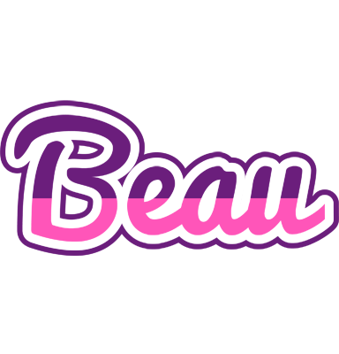 Beau cheerful logo