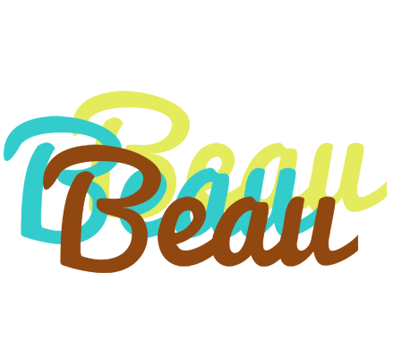 Beau cupcake logo