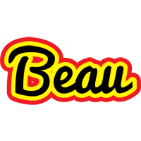 Beau flaming logo