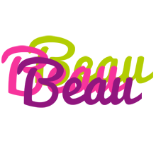 Beau flowers logo