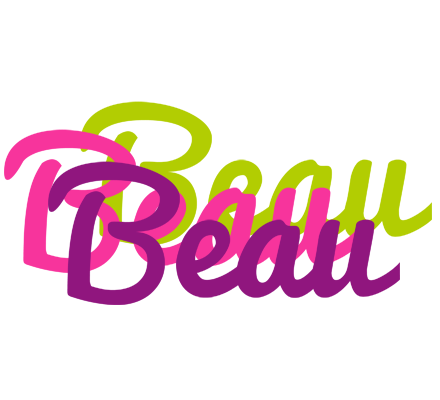 Beau flowers logo