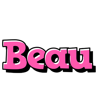Beau girlish logo