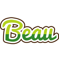 Beau golfing logo