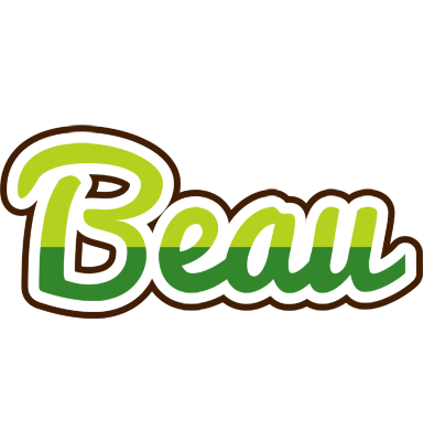 Beau golfing logo
