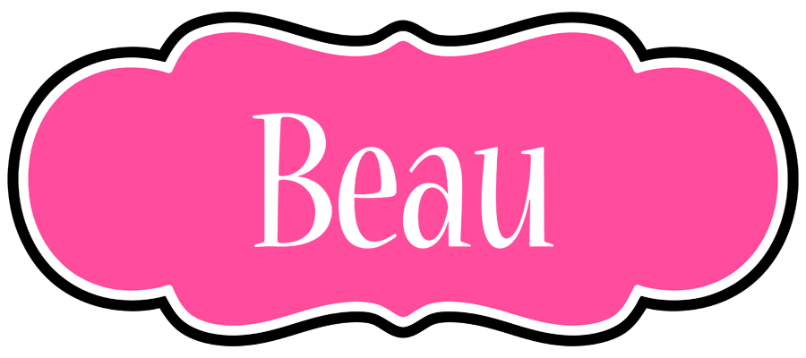 Beau invitation logo